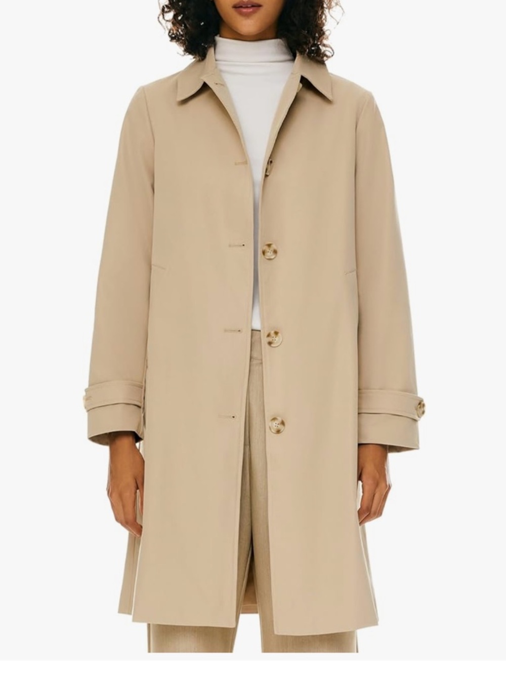 Orolay Single-Breasted Hudson Trench Coat